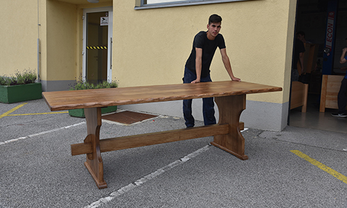 Zaključni izdelek - kmečka miza