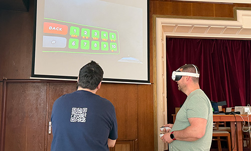 Aplikacijo Code in VR je preizkusil tudi učitelj računalništva na SPŠE Košice
