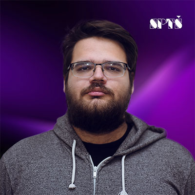 Val Smodiš, razvijalec in dijak izobraževalnega programa Tehnik računalništva na SPTŠ MS