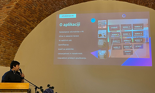 Predstavitev VR aplikacije